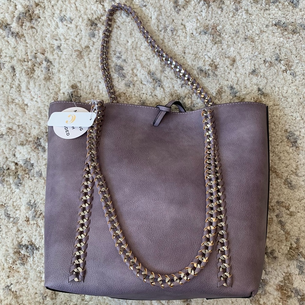 Charming Charlie’s Purple Purse, NWT